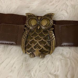 FINAL $ FANTASIA ACCESSORIES LTD. Owl belt Sz S/M